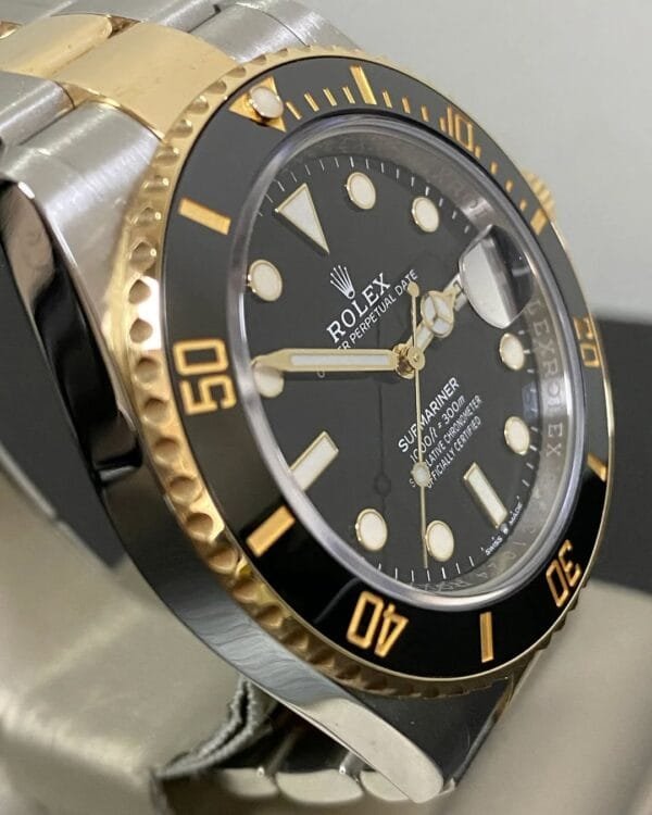Rolex Steel and Gold Submariner Date - 2021 - Black Bezel - Black Dial - 126613LN - Image 6