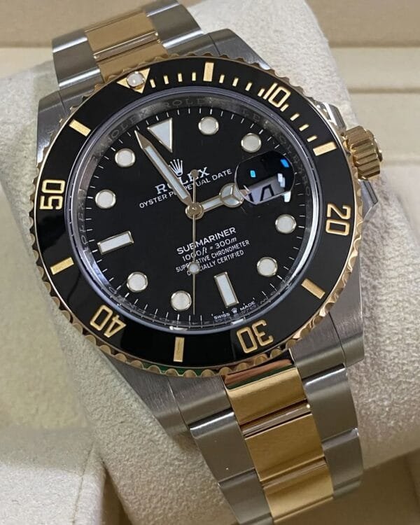 Rolex Steel and Gold Submariner Date - 2021 - Black Bezel - Black Dial - 126613LN - Image 4