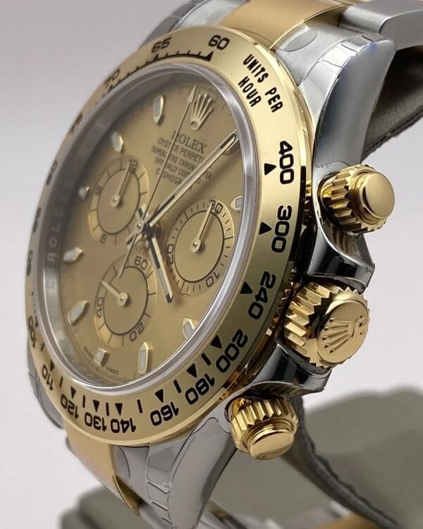 Rolex Yellow Rolesor Cosmograph Daytona - 2023 - Champagne Index Dial - 116503 - Image 5