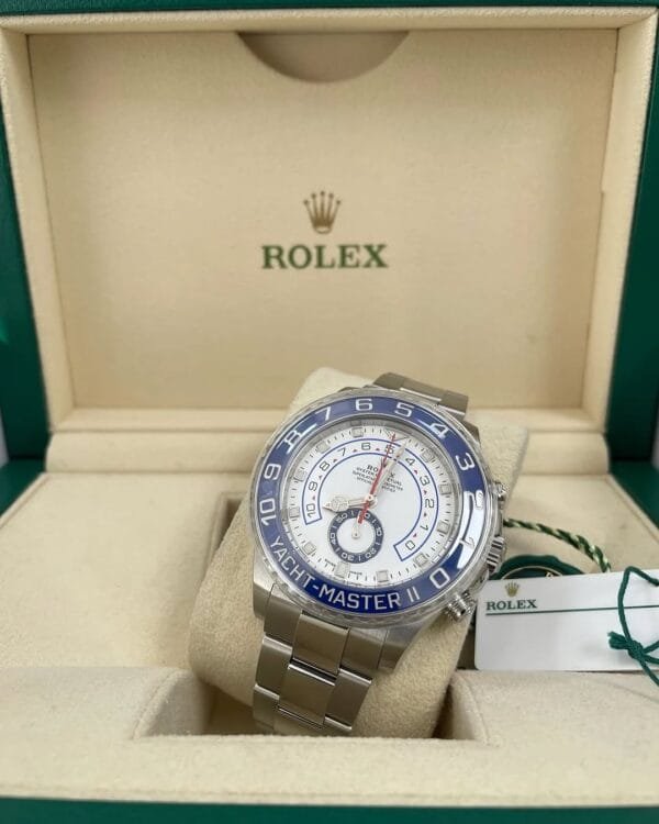 Rolex Steel Yacht-Master II - 2023 - White Dial - 116680 - Image 3