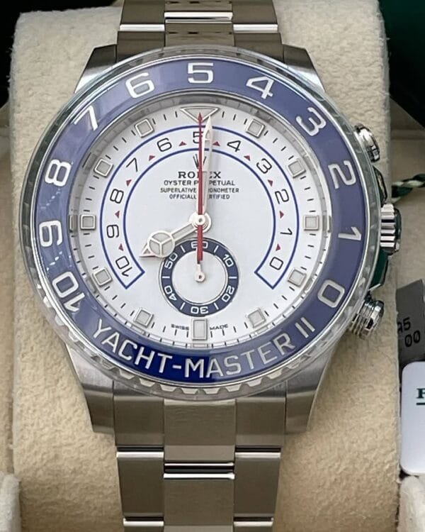 Rolex Steel Yacht-Master II - 2023 - White Dial - 116680 - Image 8