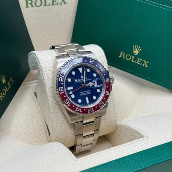 New 2021 Rolex GMT-Master II “Pepsi” 40mm 126719BLRO White Gold Oyster - Image 7
