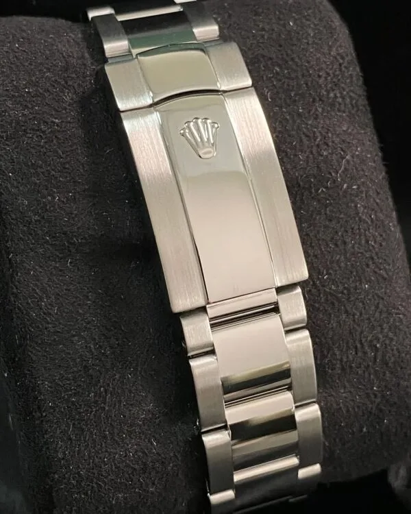 Rolex Steel Datejust 36 Turn-O-Graph - F Serial - Fluted Bezel - Black Index Dial - Oyster Bracelet - 116264 - Image 9