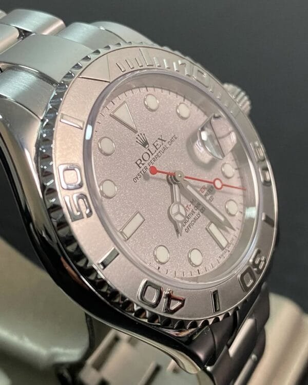 Rolex Steel Yacht-Master 40 - F serial - Silver Dial - 16622 - Image 2