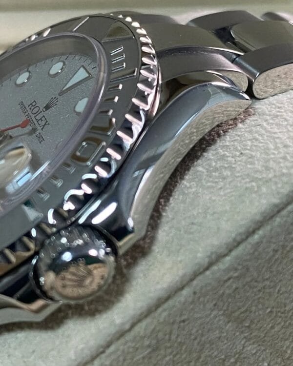 Rolex Steel Yacht-Master 40 - F serial - Silver Dial - 16622 - Image 3