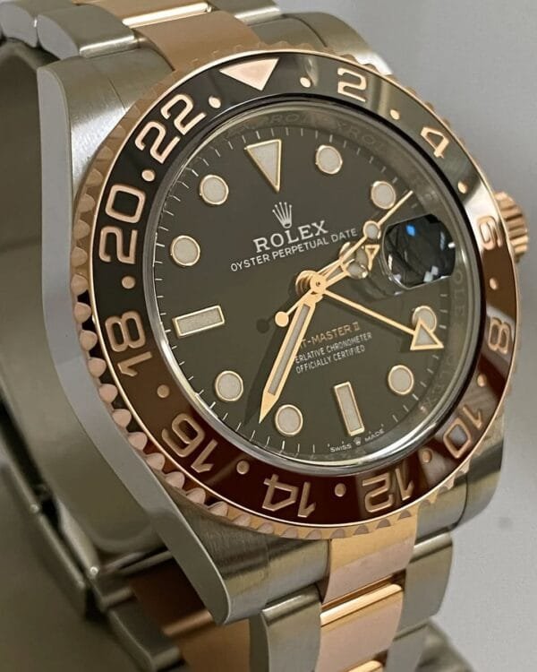 Rolex Everose Rolesor GMT-Master II - 2023 - “Root Beer” Bezel - Oyster Bracelet - 126711CHNR - Image 7