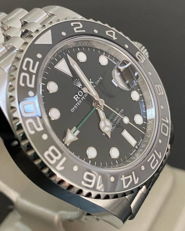 Rolex Steel GMT-Master II - 2024 - “Bruce Wayne” - Jubilee Bracelet - 126710GRNR *FULL SET* - Image 7