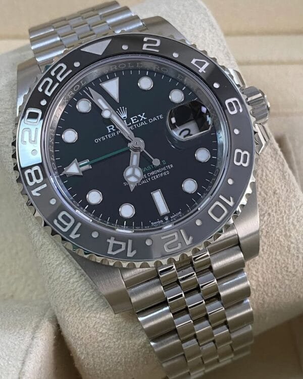 Rolex Steel GMT-Master II - 2024 - “Bruce Wayne” - Jubilee Bracelet - 126710GRNR *FULL SET* - Image 6