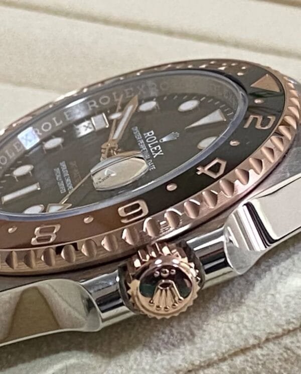 Rolex Everose Rolesor GMT-Master II - 2023 - “Root Beer” Bezel - Oyster Bracelet - 126711CHNR - Image 3