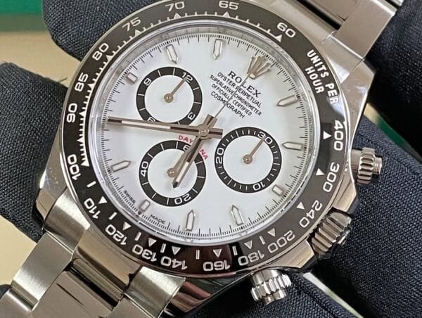 Rolex Steel Cosmograph Daytona - 2024 - “Panda” - White Index Dial - 126500LN - Image 5