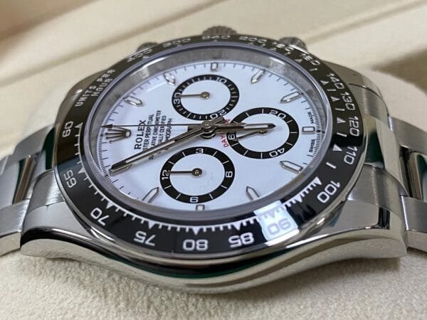 Rolex Steel Cosmograph Daytona - 2024 - “Panda” - White Index Dial - 126500LN - Image 3