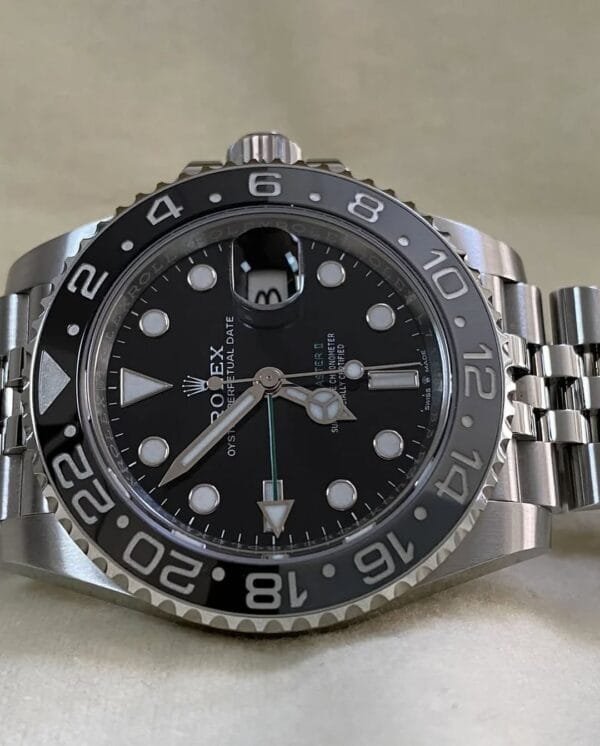 Rolex Steel GMT-Master II - 2024 - “Bruce Wayne” - Jubilee Bracelet - 126710GRNR *FULL SET* - Image 3