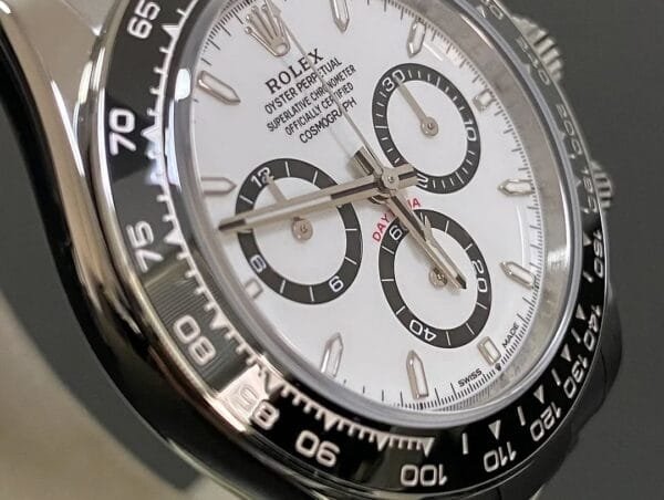 Rolex Steel Cosmograph Daytona - 2024 - “Panda” - White Index Dial - 126500LN - Image 2