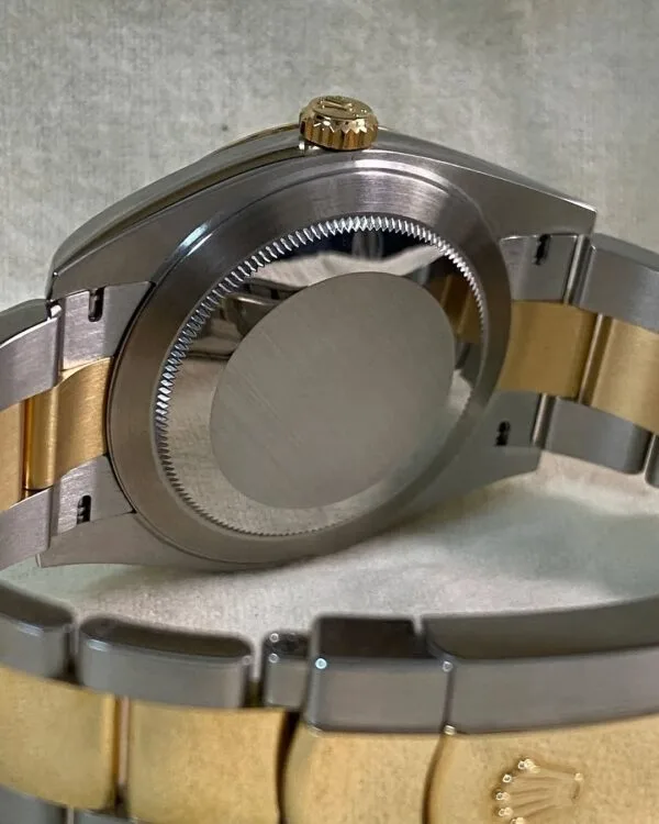 Rolex Steel and Yellow Gold Datejust 41 - 2024 - Smooth Bezel - Black Index Dial - Oyster Bracelet - 126303 *FULL SET* - Image 10