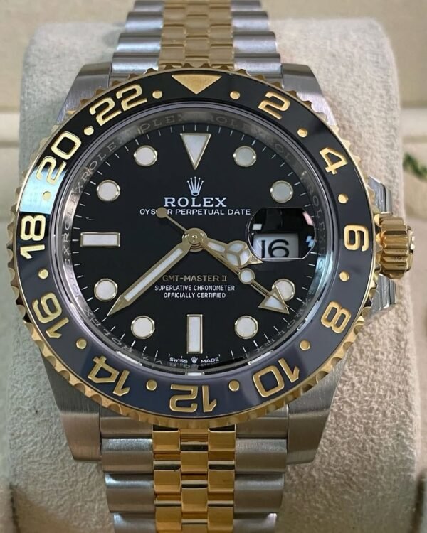 Rolex Yellow Gold Rolesor GMT-Master II - 2024 - “Zombie” - Jubilee Bracelet - 126713GRNR *FULL SET* - Image 9