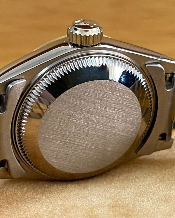 Rolex White Gold Lady-Datejust - W serial - Fluted Bezel - Tridor - President Bracelet - 69179B - Image 4