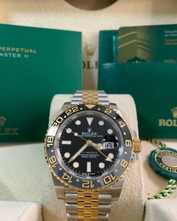 Rolex Yellow Gold Rolesor GMT-Master II - 2024 - “Zombie” - Jubilee Bracelet - 126713GRNR *FULL SET*
