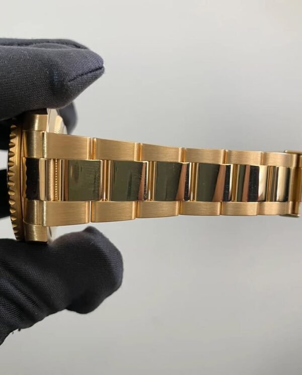 Rolex Yellow Gold Submariner Date - 2014 - Black Bezel - Diamond Dial - 116618LN *FULL SET* - Image 9