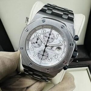 Audemars Piguet Royal Oak Offshore 42MM Titanium Chronograph Waffle Dial 25721TI
