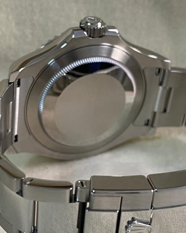 Rolex Steel and Platinum Yacht-Master 40 - 2024- Grey Dial - Platinum Bezel - 126622 *FULL SET* - Image 8