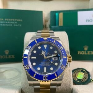 Rolex Steel and Yellow Gold Submariner Date - 2020 - “Bluesy” - 116613LB *FULL SET*