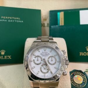 Rolex Steel Cosmograph Daytona - 2016 - White Dial - 116520 *FULL SET*