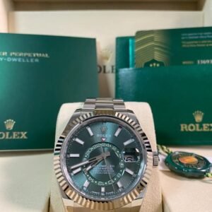 Rolex Steel Sky-Dweller - 2025 - Mint Green Dial - Oyster Bracelet - 336934 *FULL SET*