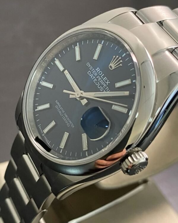 Rolex Steel Datejust 36 - 2021 - Domed Bezel - Blue Dial - Oyster Bracelet - 126200 *FULL SET* - Image 3