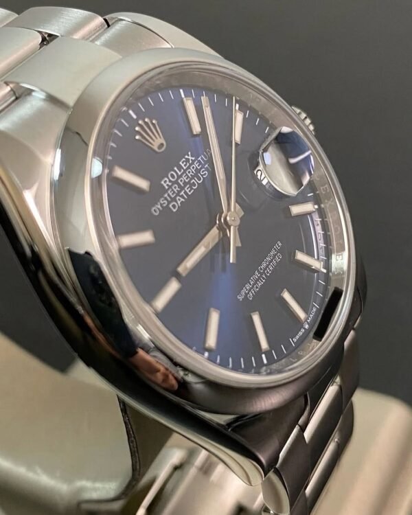 Rolex Steel Datejust 36 - 2021 - Domed Bezel - Blue Dial - Oyster Bracelet - 126200 *FULL SET* - Image 6