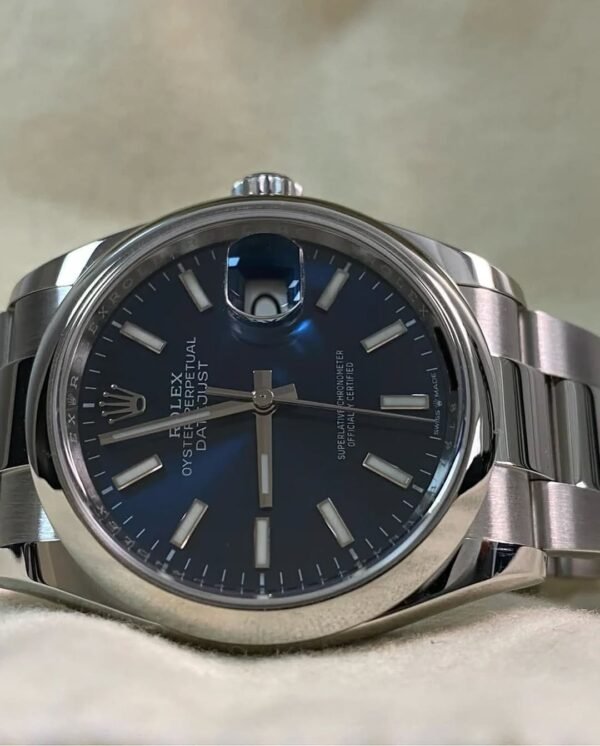 Rolex Steel Datejust 36 - 2021 - Domed Bezel - Blue Dial - Oyster Bracelet - 126200 *FULL SET* - Image 7