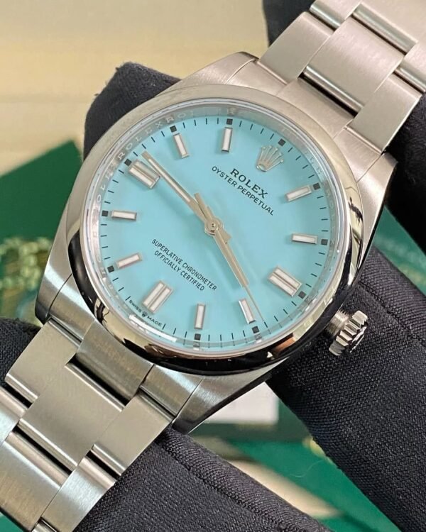 Rolex Steel Oyster Perpetual 36 - 2024 - Domed Bezel - “Tiffany” Turquoise Dial - Oyster Bracelet - 126000 *FULL SET* - Image 12