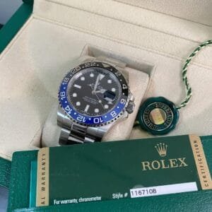 Rolex Steel GMT-Master II - “Batman” - 116710BLNR *OPEN CARD*