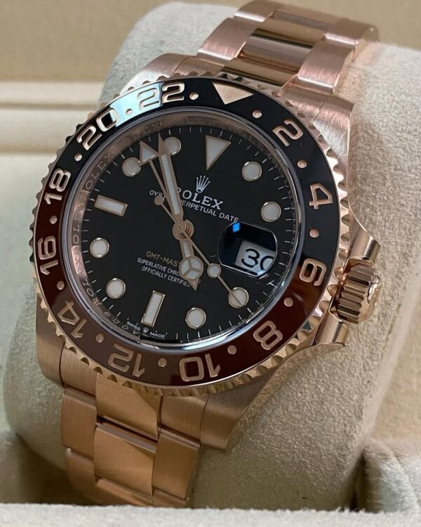 Rolex Everose Gold GMT-Master II - 2019 - “Root Beer” - Oyster Bracelet - 126715CHNR *FULL SET* - Image 3