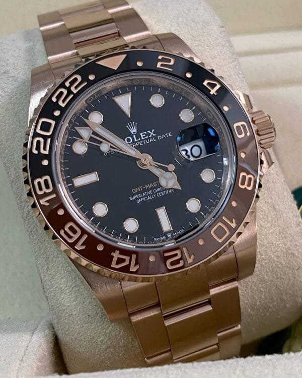 Rolex Everose Gold GMT-Master II - 2019 - “Root Beer” - Oyster Bracelet - 126715CHNR *FULL SET* - Image 2