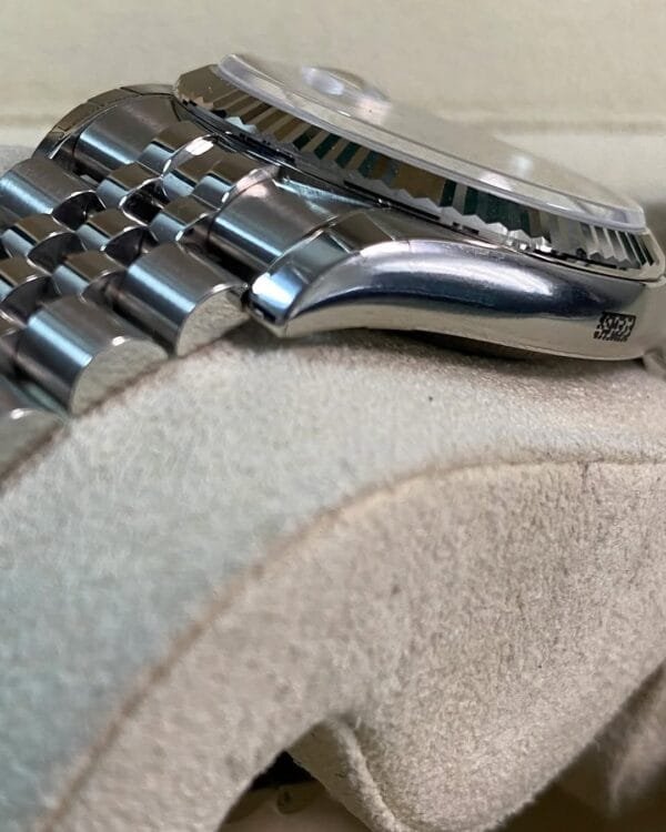 Rolex Steel Datejust 36 - 2009 - Fluted Bezel - Silver Index Dial - Jubilee Bracelet - 116234 *FULL STICKERS* - Image 5