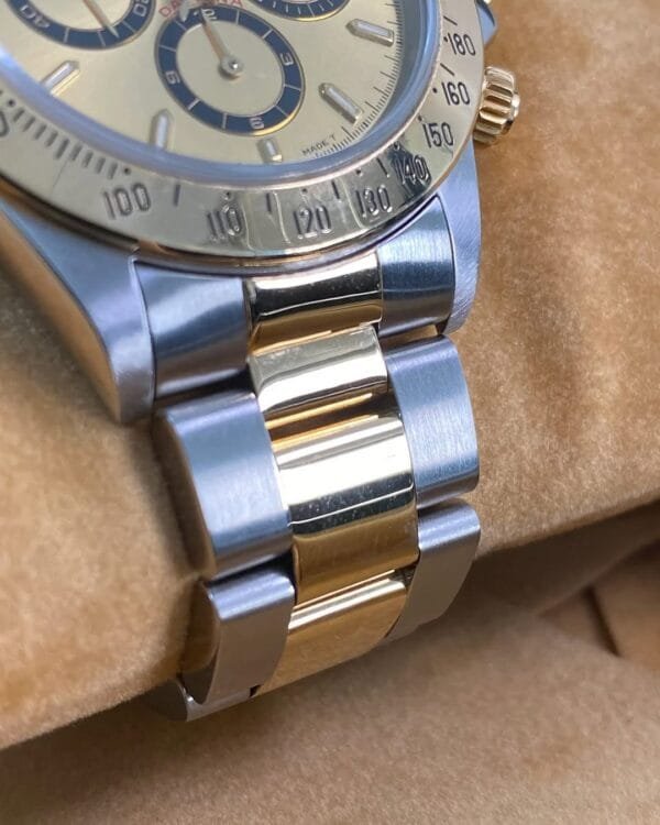 Rolex Steel & Yellow Gold Cosmograph Daytona - W serial - Zenith Dial - 16523 - Image 6