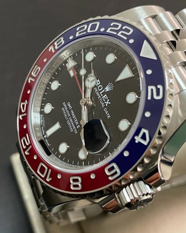 Rolex Steel GMT-Master II - 2020 -“Pepsi” - Black Dial - Jubilee Bracelet - 126710BLRO *FULL SET* - Image 5