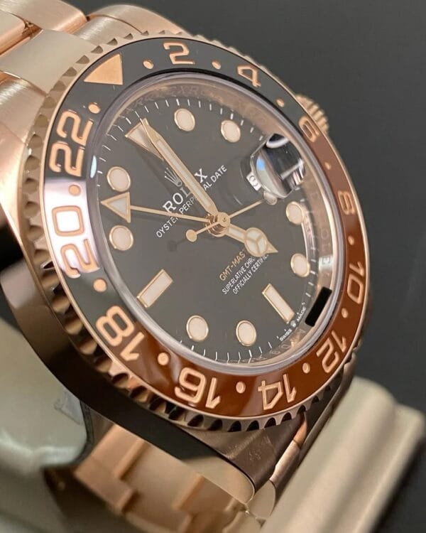 Rolex Everose Gold GMT-Master II - 2019 - “Root Beer” - Oyster Bracelet - 126715CHNR *FULL SET* - Image 7