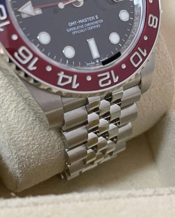 Rolex Steel GMT-Master II - 2020 -“Pepsi” - Black Dial - Jubilee Bracelet - 126710BLRO *FULL SET* - Image 2