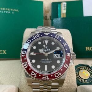 Rolex Steel GMT-Master II - 2020 -“Pepsi” - Black Dial - Jubilee Bracelet - 126710BLRO *FULL SET*