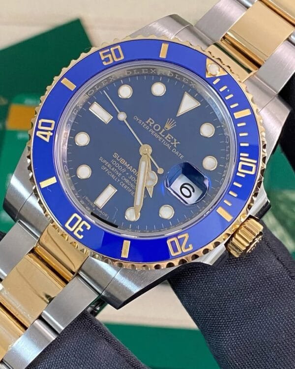 Rolex Steel & Yellow Gold Submariner Date - 2019 - “Bluesy” - 116613LB *FULL SET* - Image 4