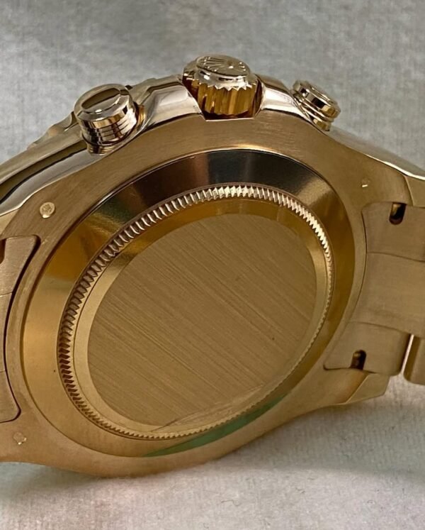 Rolex Yellow Gold Yacht-Master II - 2015 - Blue Bezel - White Dial - 116688 *FULL SET* - Image 8