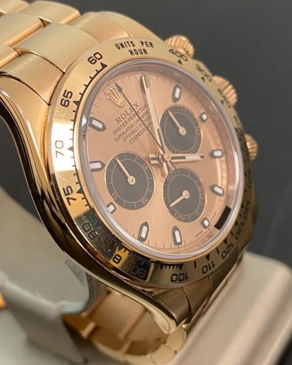 Rolex Everose Gold Cosmograph Daytona - 2016 - Pink Sundust Dial - 116505 *FULL SET* - Image 8