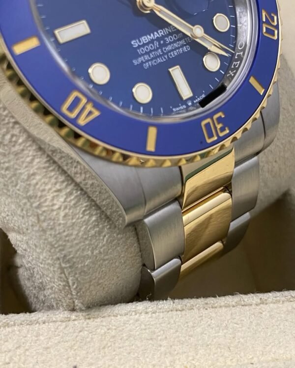 Rolex Steel & Yellow Gold Submariner Date - 2021 - “Bluesy” Blue Bezel - Blue Dial - 126613LB *FULL SET* - Image 2
