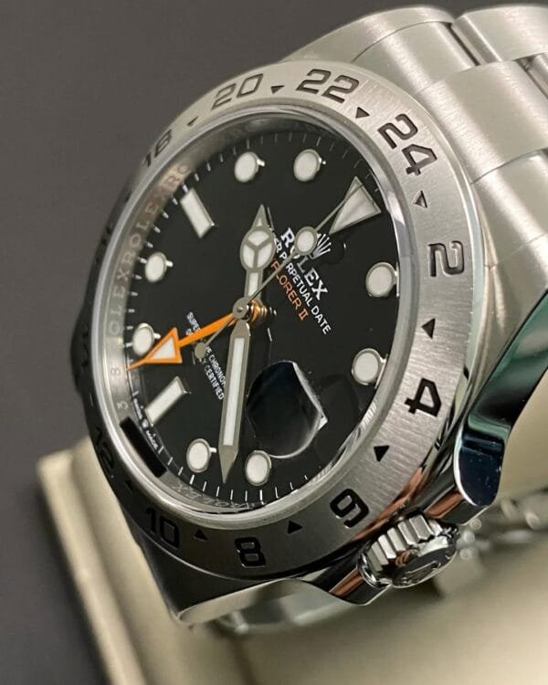 Rolex Oystersteel Explorer II - 2025 - Black Dial - Oyster Bracelet - 226570 *FULL SET* - Image 6
