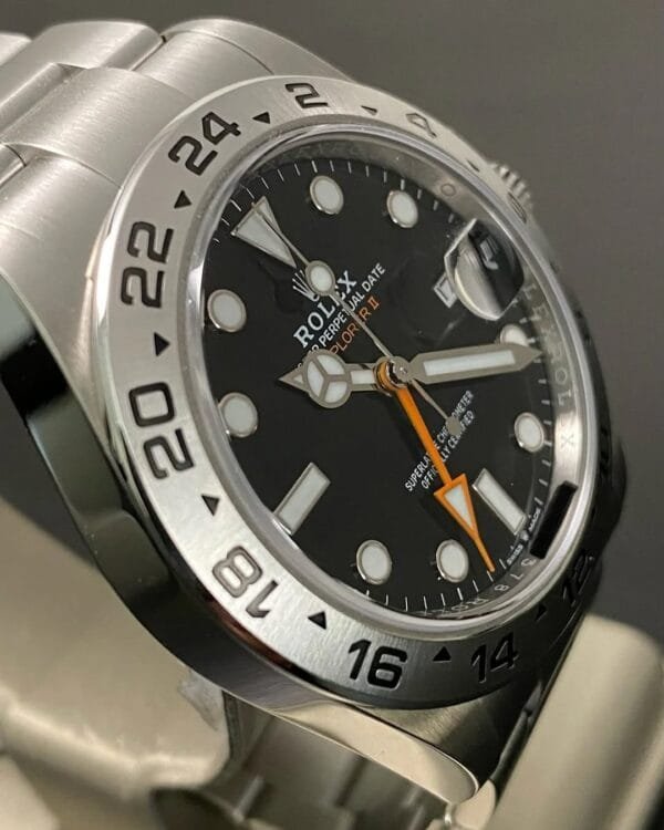 Rolex Oystersteel Explorer II - 2025 - Black Dial - Oyster Bracelet - 226570 *FULL SET* - Image 5