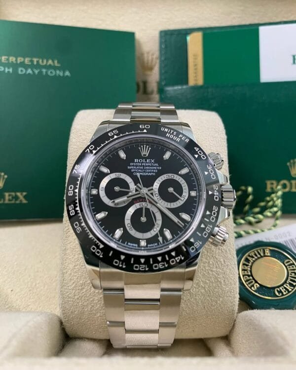 Rolex Steel Cosmograph Daytona - 2019 - Black Dial - 116500LN *FULL SET*