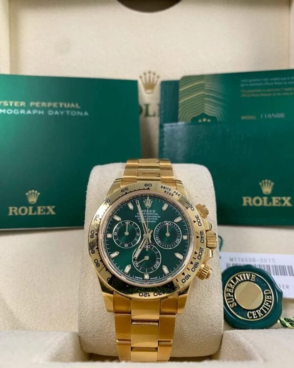 Rolex Yellow Gold Cosmograph Daytona - 2020 - “John Mayer” - 116508 *UNPOLISHED*