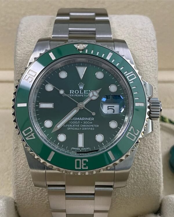 Rolex Steel Submariner Date - 2017 - “Hulk” - 116610LV *Discontinued Model* - Image 9