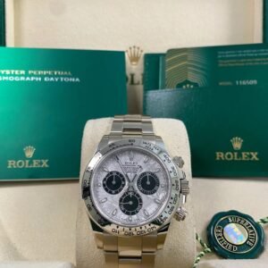Rolex White Gold Cosmograph Daytona - 2023 - Meteorite Dial - 116509 *UNPOLISHED*